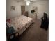 Spacious bedroom with a king-size bed and ample closet space at 1281 Nebraska Ln, North Port, FL 34286