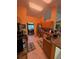 Spacious kitchen featuring granite countertops and stainless steel appliances at 1281 Nebraska Ln, North Port, FL 34286