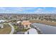 Aerial view of building and surrounding neighborhood, near the water at 1340 Rock Dove Ct # 135, Punta Gorda, FL 33950