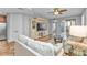 Bright living room with hardwood floors and built-in entertainment center at 1340 Rock Dove Ct # 135, Punta Gorda, FL 33950
