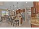 Spacious kitchen with granite countertops and stainless steel appliances at 143 Uruguay Dr, Punta Gorda, FL 33983