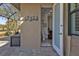 Convenient outdoor half bathroom adjacent to patio at 143 Uruguay Dr, Punta Gorda, FL 33983