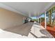 Covered carport with concrete flooring at 162 Croop Se Ln, Port Charlotte, FL 33952