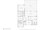One-story floor plan with 3 bedrooms, 2 bathrooms, and a large living area at 162 Croop Se Ln, Port Charlotte, FL 33952