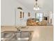 Kitchen with view into dining area at 25225 Rampart Blvd # 1606, Punta Gorda, FL 33983