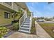 Exterior view of a building's staircase and entrance at 25225 Rampart Blvd # 1606, Punta Gorda, FL 33983