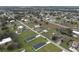 Aerial view of residential neighborhood showcasing home styles and lot sizes at 30087 Alder Rd, Punta Gorda, FL 33982