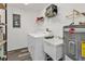 Laundry room with washer, dryer, and utility sink at 313 Bolender St, Punta Gorda, FL 33982