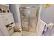 Bathroom with a shower/tub combo and updated vanity at 3300 Loveland Blvd # 3303, Punta Gorda, FL 33980