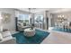 Bright living room features stylish furnishings and an open floor plan at 3340 Jennings Blvd, Port Charlotte, FL 33981