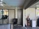 Outdoor patio with access to living area at 3761 Peace River Dr, Punta Gorda, FL 33983