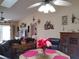 Bright dining area with seating for four and access to living room at 3830 Bal Harbor Blvd # 17, Punta Gorda, FL 33950
