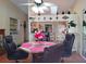 Dining room with octagonal table and seating at 3830 Bal Harbor Blvd # 17, Punta Gorda, FL 33950