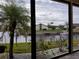 Enjoy serene water views from the screened patio at 3830 Bal Harbor Blvd # 17, Punta Gorda, FL 33950