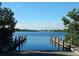 View of canal with wooden docks at 4363 Sansedro St, Port Charlotte, FL 33948