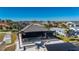 Private pool and covered boat lift on the canal at 4600 Almar Dr, Punta Gorda, FL 33950