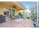 Spacious screened patio, offering views of the backyard and access to the interior at 6139 Grand Cypress Blvd, North Port, FL 34287