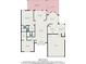 Floor plan displays a 1271 sq ft home with 2 bedrooms, 2 baths, and a 2 car garage at 10810 Cedar Breaks Dr, Port Richey, FL 34668