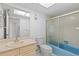 Clean bathroom with tub and vanity at 1217 Aqui Esta Dr # 5, Punta Gorda, FL 33950