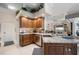 Spacious kitchen featuring granite countertops and ample cabinetry at 1431 Grebe Dr, Punta Gorda, FL 33950