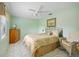 Bedroom with a double bed and rocking chair at 157 Valdiva St, Punta Gorda, FL 33983