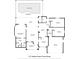 Floor plan showing a 2 bedroom, 2 bath home with pool and garage at 157 Valdiva St, Punta Gorda, FL 33983