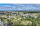 Aerial view of homes in a neighborhood near the ocean at 16161 Juarez Cir, Punta Gorda, FL 33955