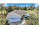 Aerial view of a single Gathering home with a two car garage at 16161 Juarez Cir, Punta Gorda, FL 33955