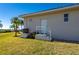 Exterior view showing a storage area with waterfront view at 17557 Ohara Dr, Port Charlotte, FL 33948