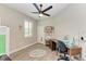 Bright home office with desk and window seat at 1763 Oakland Rd, North Port, FL 34286