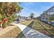 Wooden walkway leading to a private boat dock at 18500 Ohara Dr, Port Charlotte, FL 33948