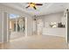 Kitchen with view of patio and sliding glass doors at 201 Champion St, Port Charlotte, FL 33953