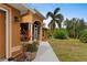 Walkway leading to the house's entrance at 201 Champion St, Port Charlotte, FL 33953