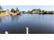 Serene canal view showcasing waterfront property and homes at 21094 Edgewater Dr, Port Charlotte, FL 33952