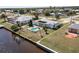 Property overview: waterfront home with pool, dock, and canal access at 217 W Tarpon Nw Blvd, Port Charlotte, FL 33952