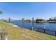 Peaceful canal view from the backyard at 217 W Tarpon Nw Blvd, Port Charlotte, FL 33952