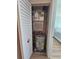 Interior mechanical closet with water heater at 2290 Aaron St # 302, Port Charlotte, FL 33952