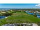 Aerial view of driving range at 3191 Village Ln, Port Charlotte, FL 33953