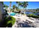 Relaxing pool and spa area with lounge chairs at 3216 Purple Martin Dr # 123, Punta Gorda, FL 33950