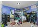 bedroom with bunk bed and ample storage at 6104 Plamendon Ave, North Port, FL 34291