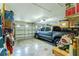 Garage with overhead storage and room for a truck at 6104 Plamendon Ave, North Port, FL 34291