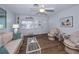 Bright and airy living room with coastal decor at 6365 Scorpio Ave, North Port, FL 34287