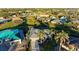 Aerial view of house and neighborhood, showcasing the property's location at 7342 N Ficus Tree, Punta Gorda, FL 33955