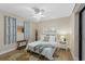 Cozy bedroom with a queen-size bed and light and airy decor at 7424 S Moss Rose, Punta Gorda, FL 33955