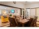 Bright dining area with sliding glass doors leading to the outdoors at 7424 S Moss Rose, Punta Gorda, FL 33955