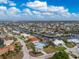 Bird's-eye view of a single-Gathering home with a large backyard and canal access at 840 Via Tunis, Punta Gorda, FL 33950