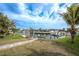 Private walkway to the canal with boat dock and lift at 840 Via Tunis, Punta Gorda, FL 33950