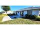 Backyard patio with brick and paver stone details at 10454 Waterford Ave, Englewood, FL 34224