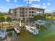 Condo building with private boat slips and a desirable waterfront location at 1340 Rock Dove Ct # 134, Punta Gorda, FL 33950