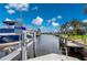 Scenic canal view from a private boat dock at 1380 Willet Ct, Punta Gorda, FL 33950